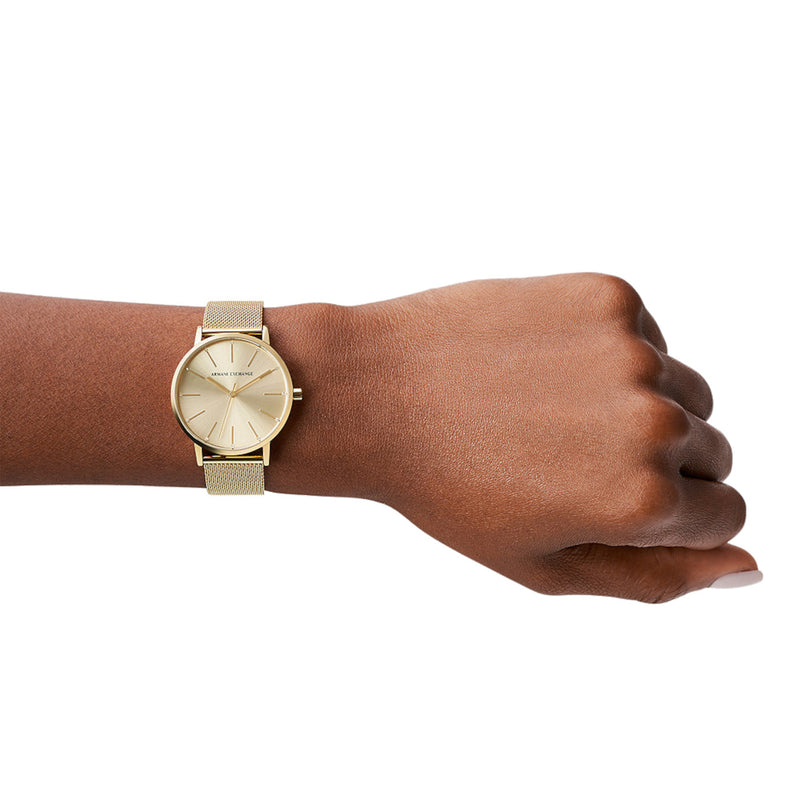 Armani Exchange Lola damen Uhr Gold AX5536-zoom-