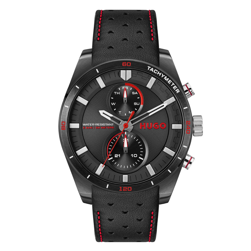 Hugo Boss HUGO #FAST Zwart Heren Horloge 2002-HU1530370-zoom-