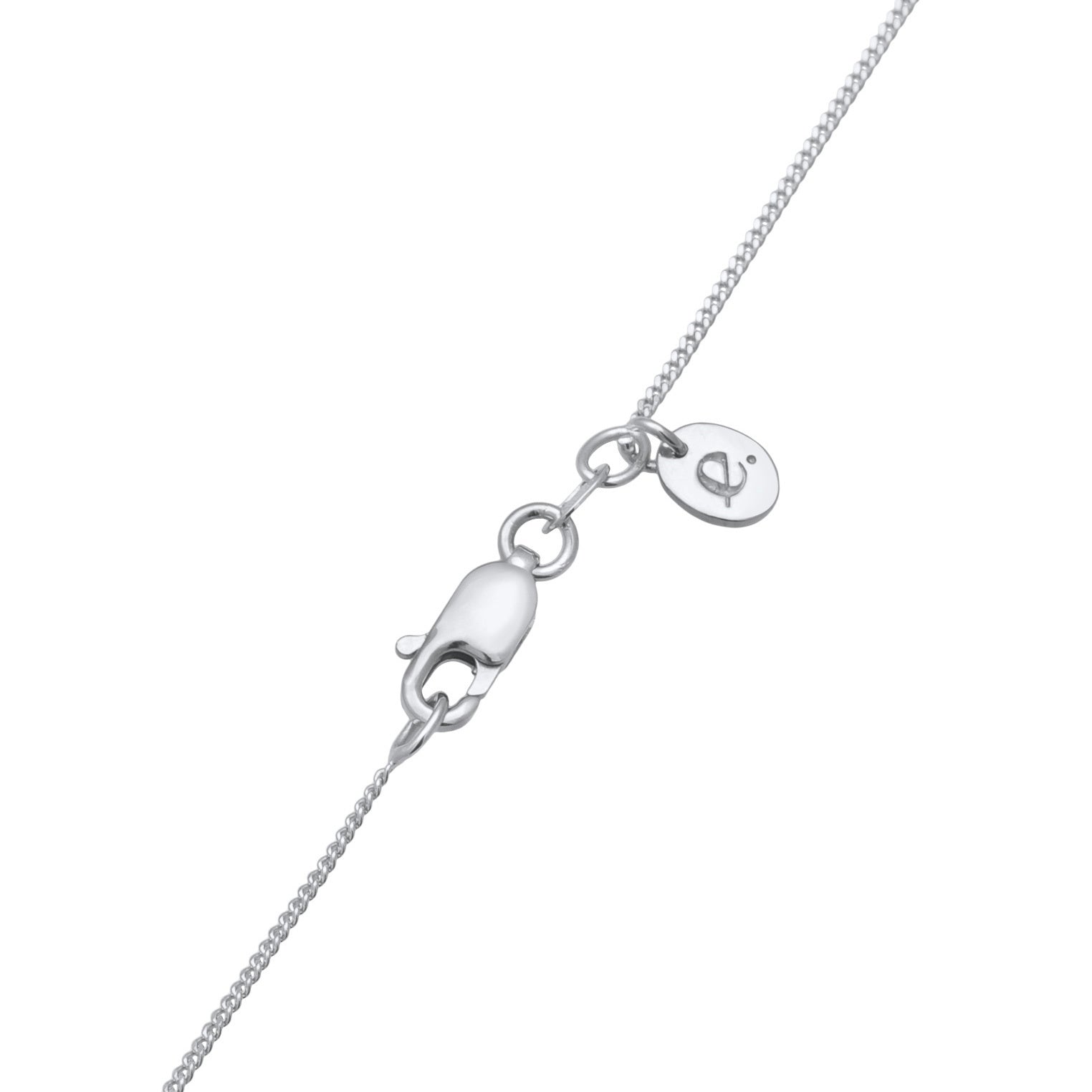 Elli 925 Sterling Silver Necklace with Diamond (0.06 ct) 2004-BF-0008266-001