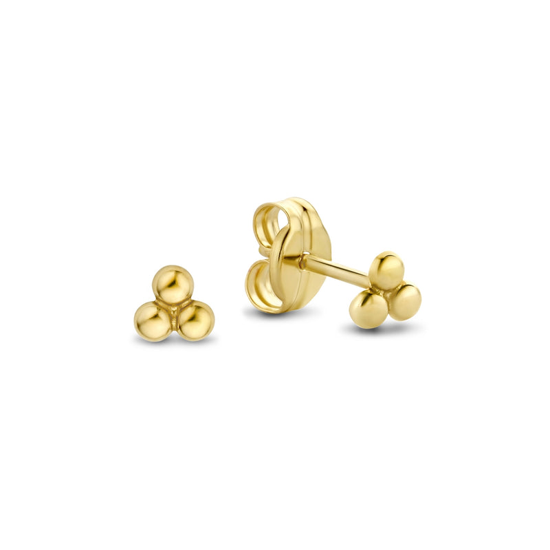 Isabel Bernard Rivoli Claire 14 Karat | Gold Ohrstecker IB360233-zoom-