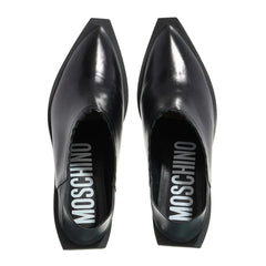 Moschino Zwarte Leren Pumps 2001-A0477071_40