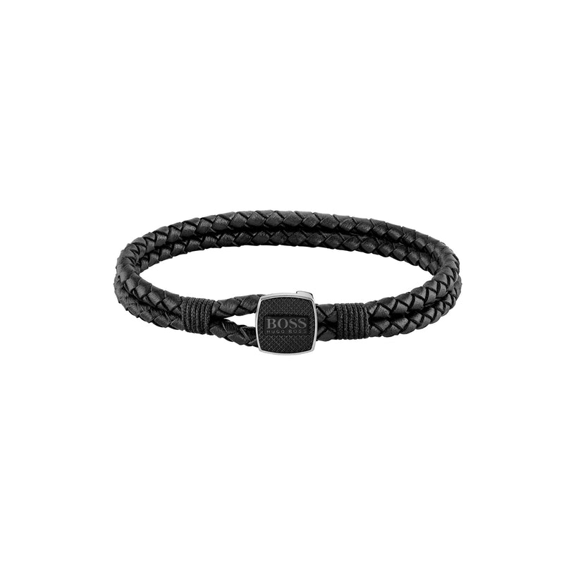 Hugo Boss herren Armband Schwarz HBJ1580047M-zoom-