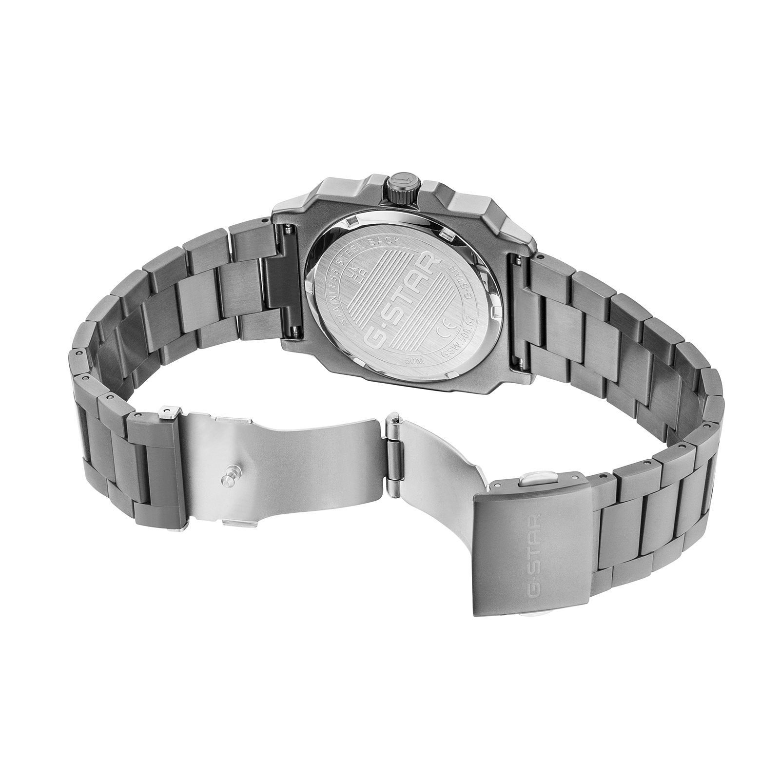 G-STAR Cube Gunmetal Analogue Men's Watch GSW.508.07