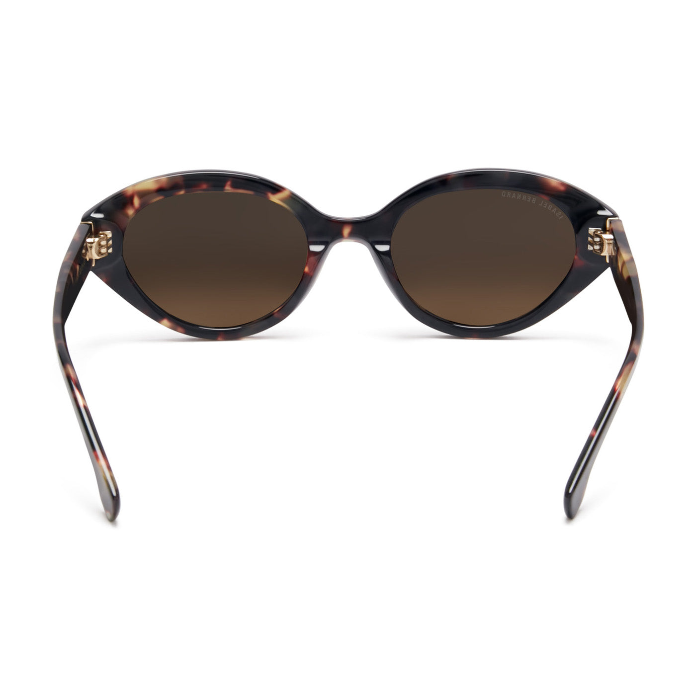 Isabel Bernard La Villette Rosaire Brown Tortoise Ovale Sunglasses IB400002-04-14