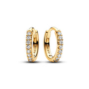 Pandora Timeless Goldfarbene Ohrringe 263015C01 mit 585er Golden Plattierung