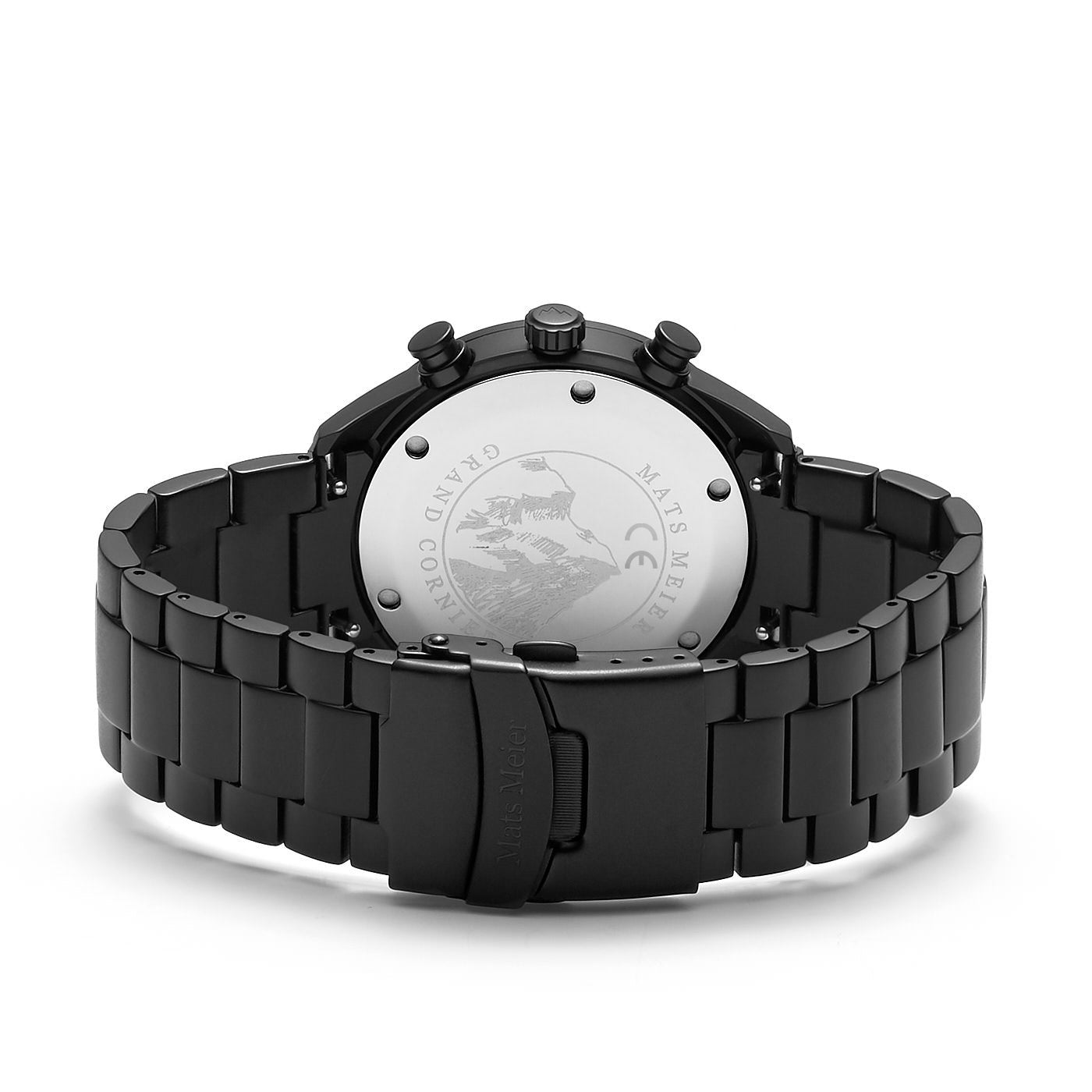 Mats Meier Grand Cornier Chrono Mat Black Watch MM00109