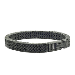 Josh Black Bracelet 03496-BRA-VB/L-1