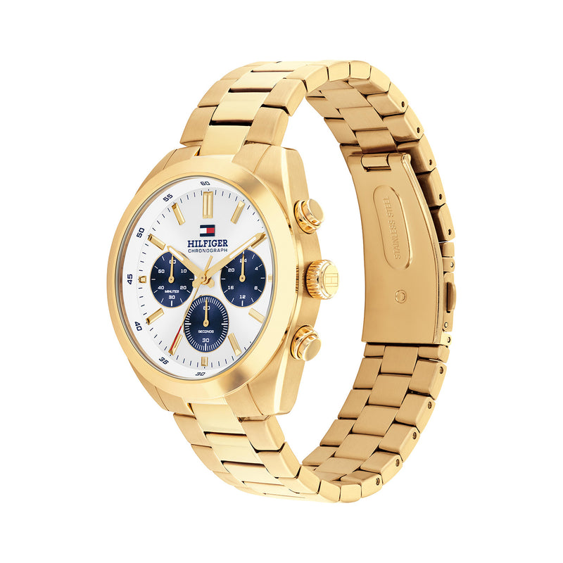 Tommy Hilfiger Goldene Herrenuhr TH1710723-zoom-