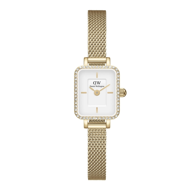 Daniel Wellington Quadro Mini damen Uhr Gold DW00100730-zoom-