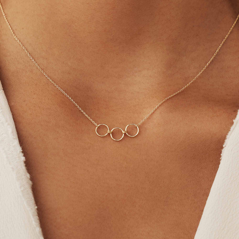 Isabel Bernard Belleville Anna 14 Karat | Gold Halskette IB340047-zoom-