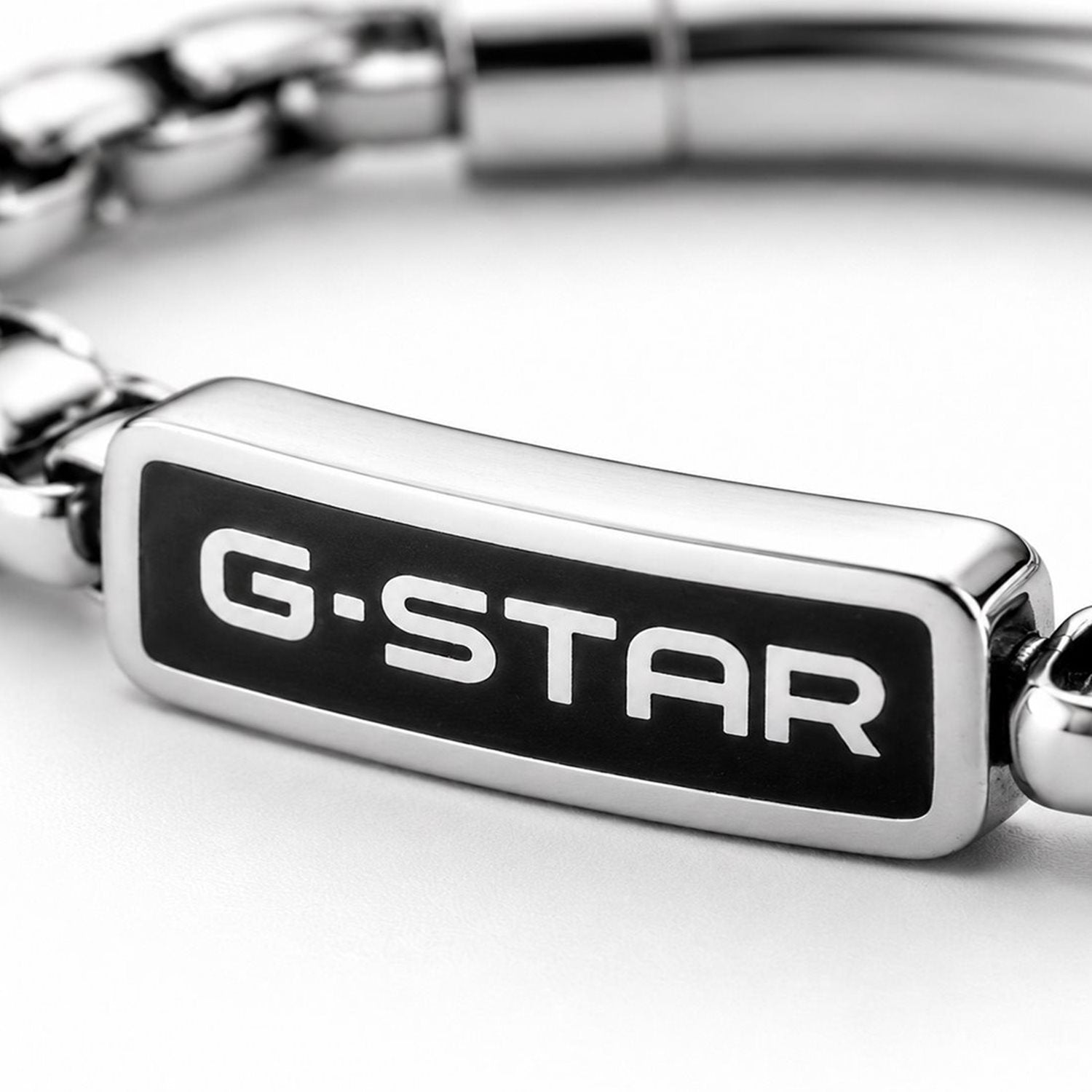 G-Star Floatcore Silver Box Chain Bracelet GSJ.100.02