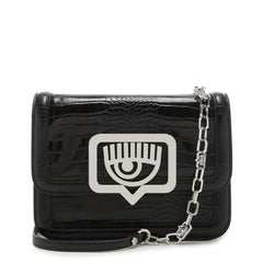 Chiara Ferragni Eyelike Black Crossbody Bag 75SB4BB1-ZS728-899