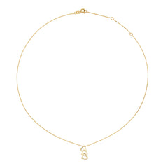 Jackie Gold Moving Love 14 Karat Gold Necklace JKN25.550