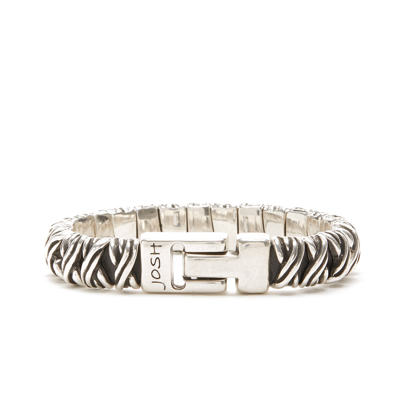 Josh herren Armband Silber 03441-BRA-L-zoom-