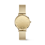 Daniel Wellington Petite&Quadro Mini Reflection Goldene Damenuhr DW00100797