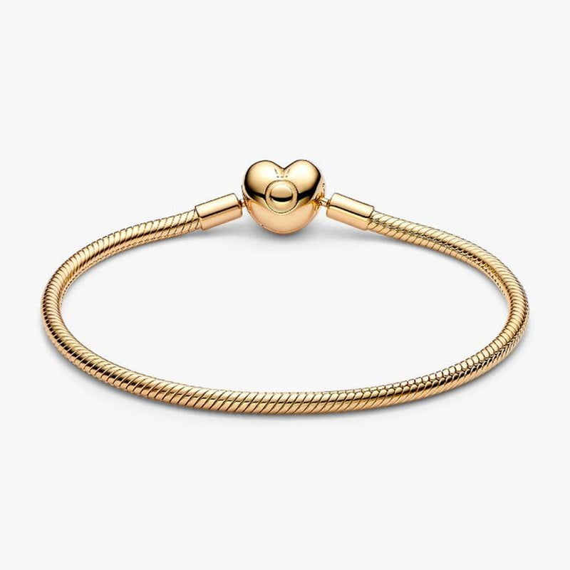 Pandora Moments Gold Plated Bracelet 563050C00-17-zoom-
