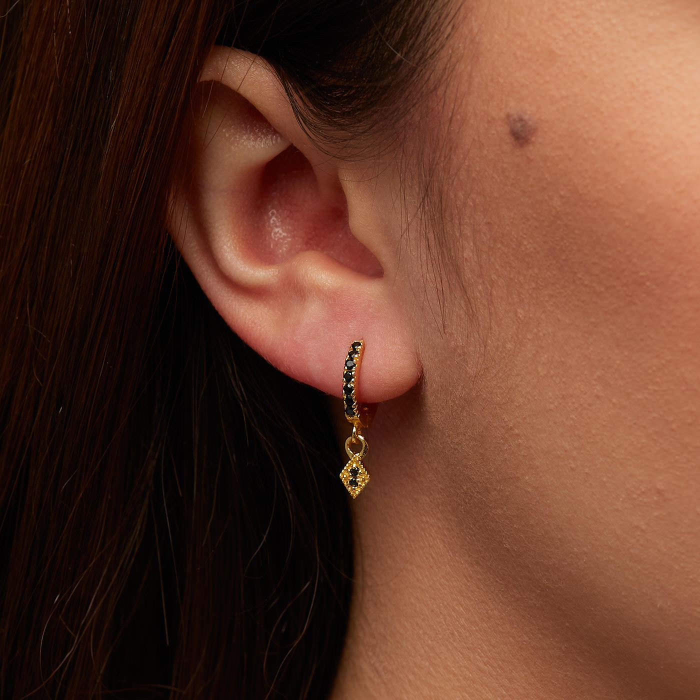 Karma Gold Ear Stud M2655HB