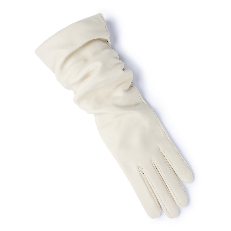 Isabel Bernard Honoré Estelle cremefarbene Lederhandschuhe aus Ziegenleder IB67005-372-7-zoom-