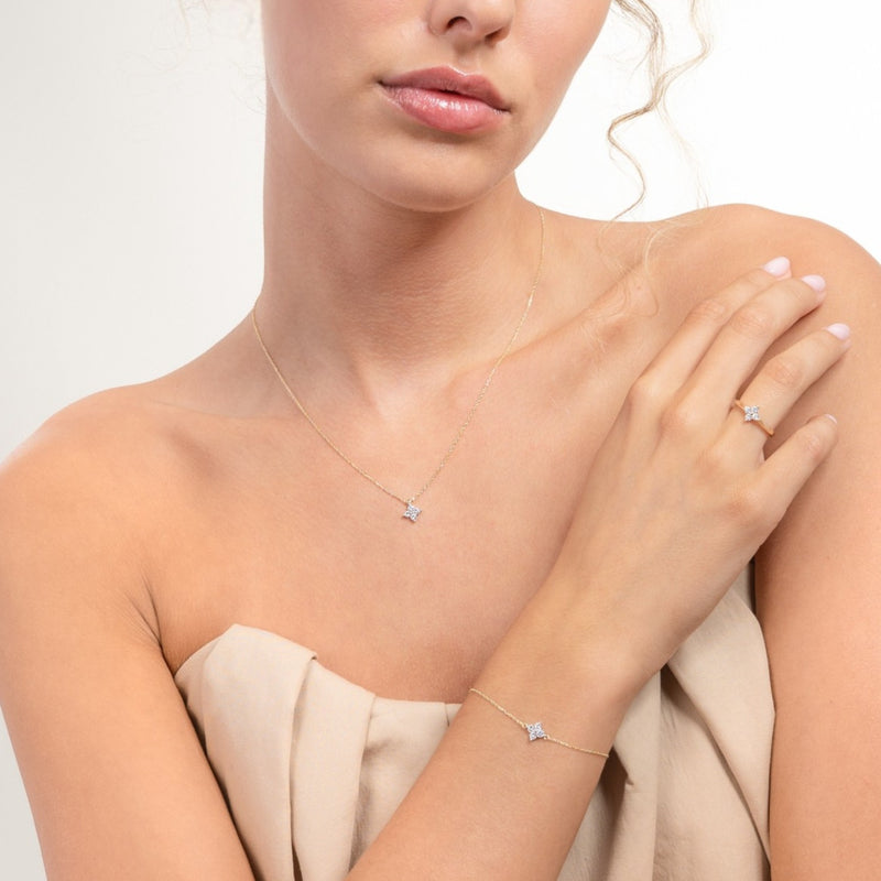 Isabel Bernard Le Marais Audrey 14 Karat Gold Armband IB320148-zoom-