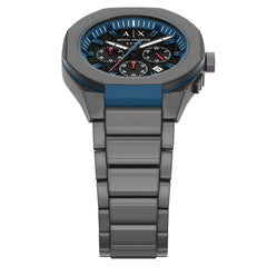 Armani Exchange Sync Round Black Dial Watch AX4295