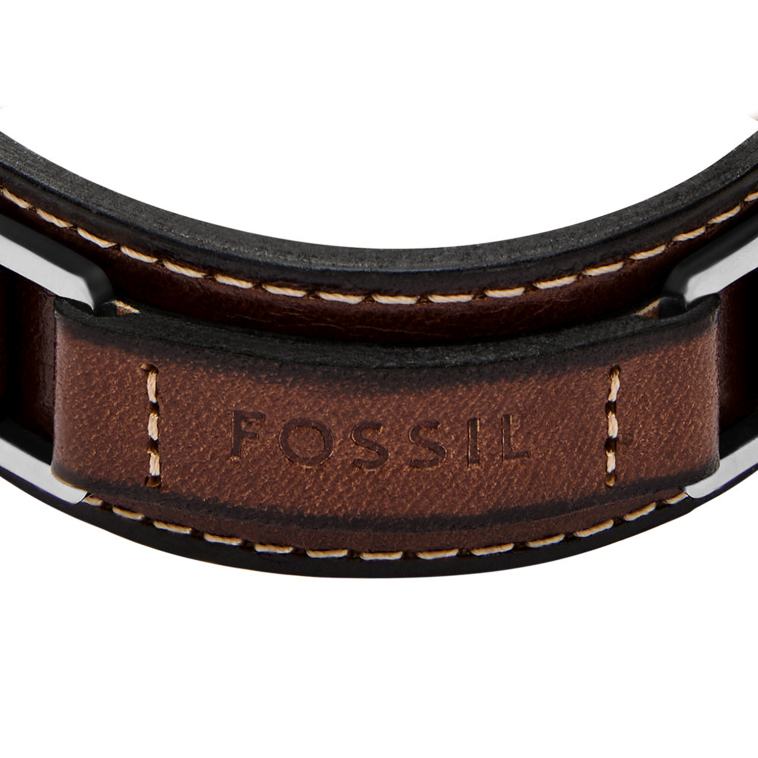 Fossil Machine Leather Bracelet JF04941040