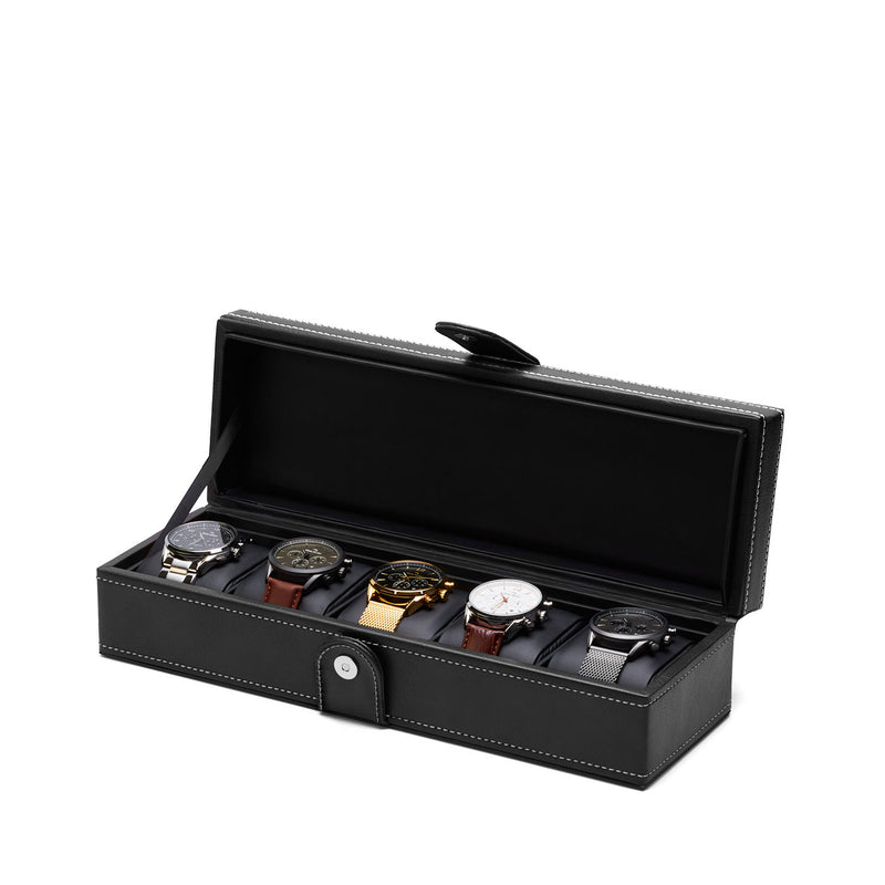 Mats Meier Mont Fort herren Uhrenbox Schwarz MM-Watchbox-1907-zoom-