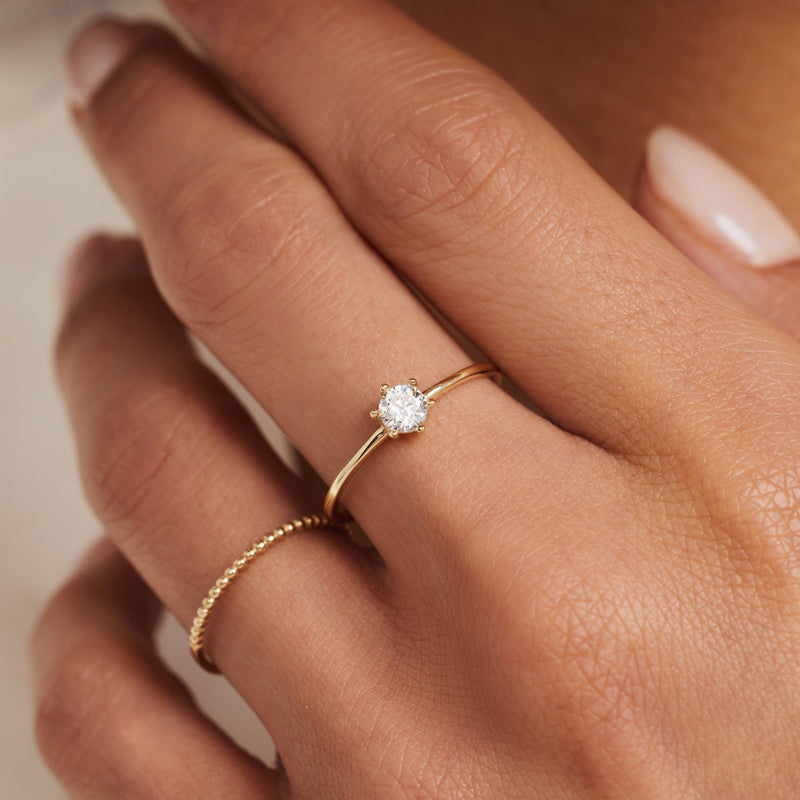 Isabel Bernard Le Marais Abelle 14 Karat | Gold Ring IB330001-50-zoom-