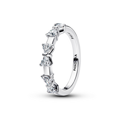 Pandora Timeless 925 Sterling Silver Bow Station Ring 194233C01-56