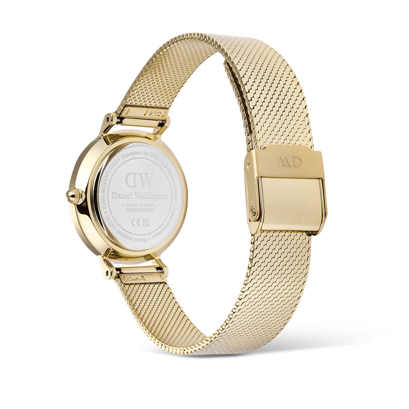 Daniel Wellington Petite&Quadro Mini Reflection Goldene Damenuhr DW00100797-zoom-