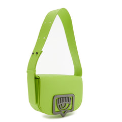 Chiara Ferragni Eyelike Green Shoulder Bag 75SB4BB9-ZS517-109