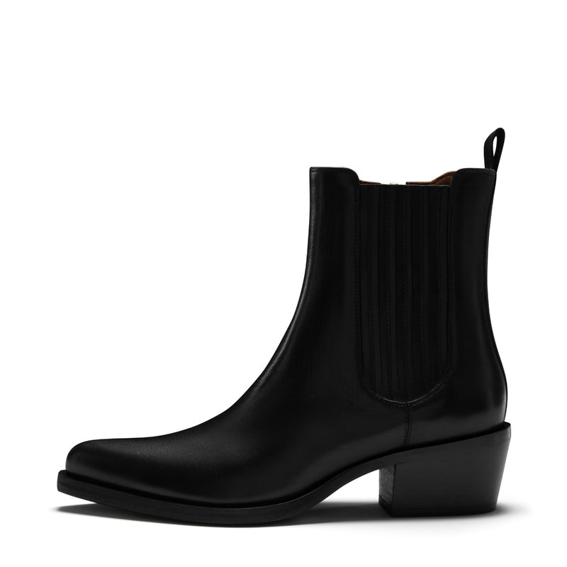 Isabel Bernard Vendôme Amandine Schwarz Kalbsleder Stiefel IB53010-001-38-zoom-