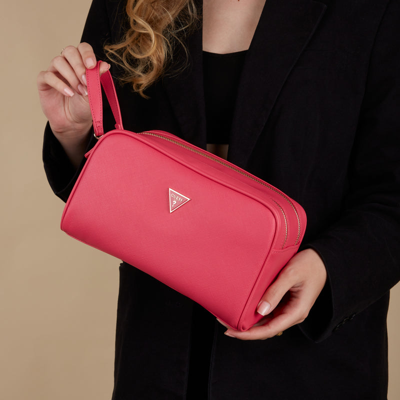 GUESS damen Kulturbeutel Rot PW1577-P3381-MAG-zoom-