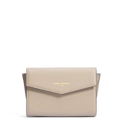 Isabel Bernard Honoré Lina Beige Clutch Mit Abnehmbarer Schulterkette IB21135-072