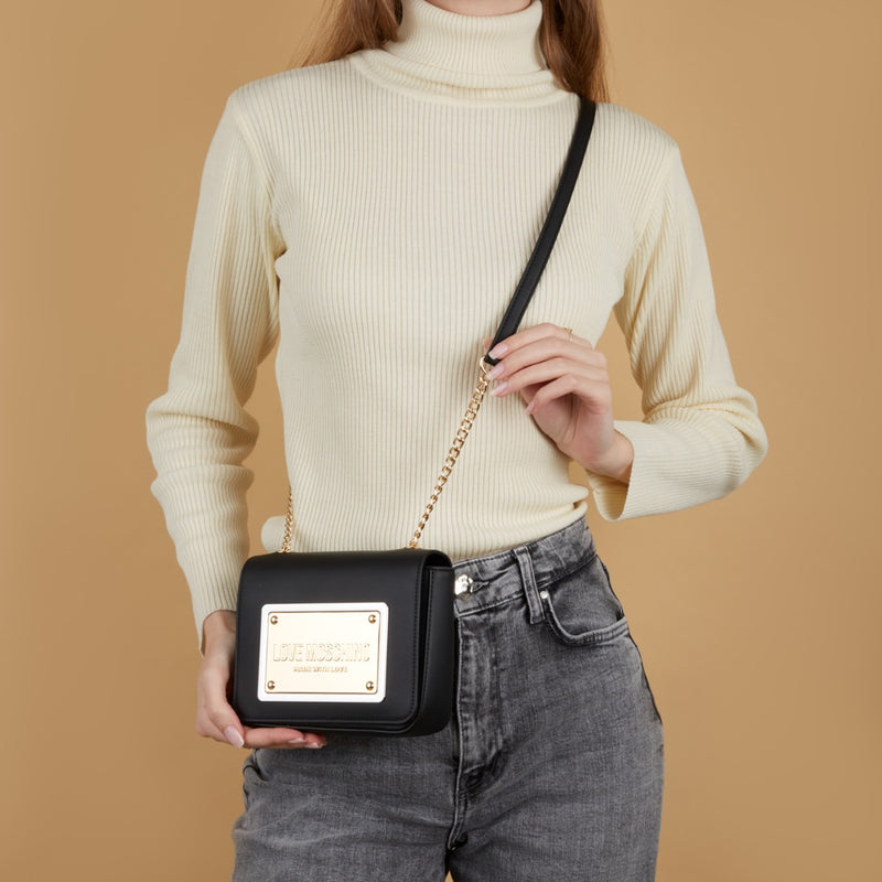 Love Moschino Schwarz Umhängetasche JC4357PP0IK1200A-zoom-