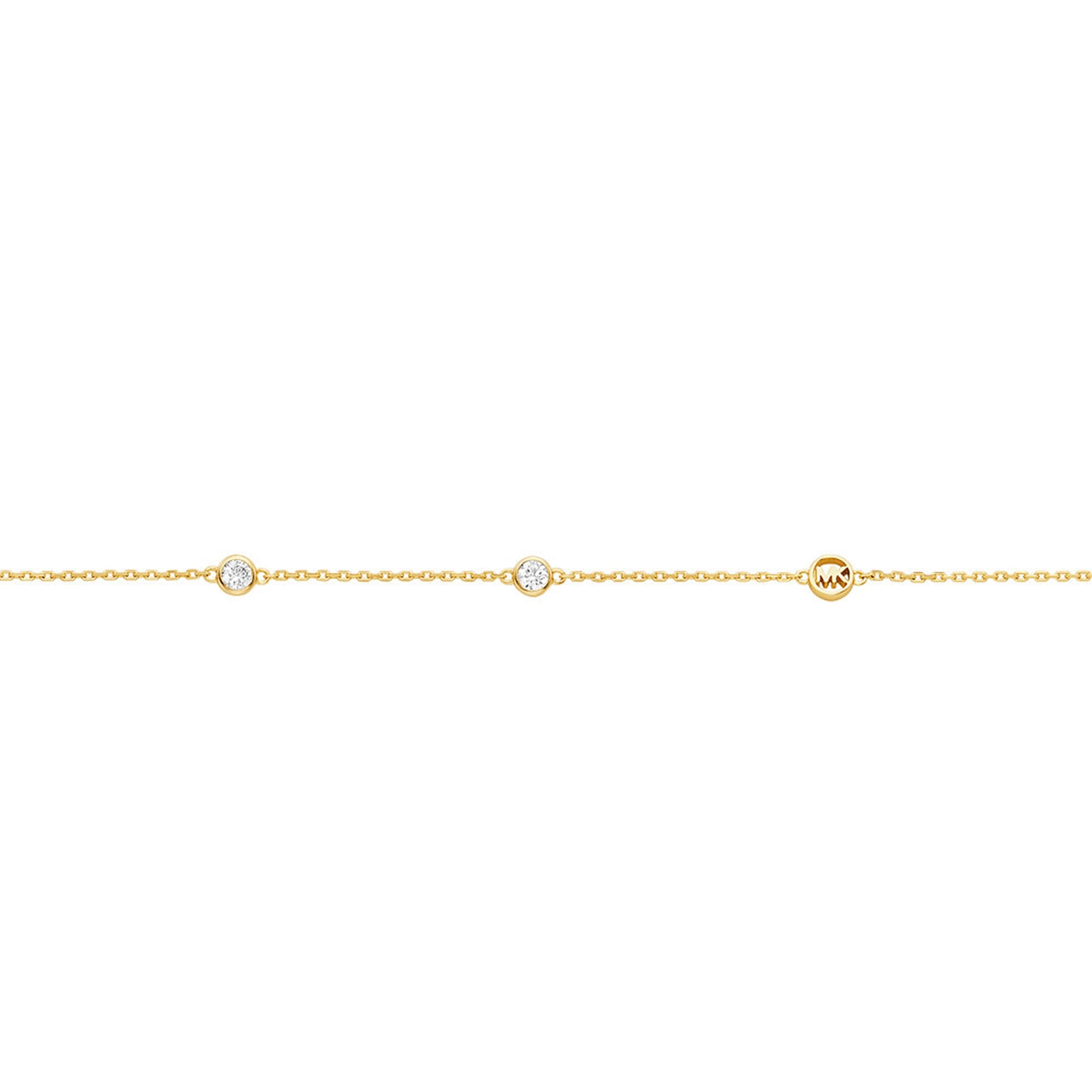 Michael Kors Kors Brilliance Gold Necklace MKC1714CZ710