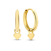 Isabel Bernard Belleville Amore 14 Karat | Gold Reif-Ohrringe IB360155