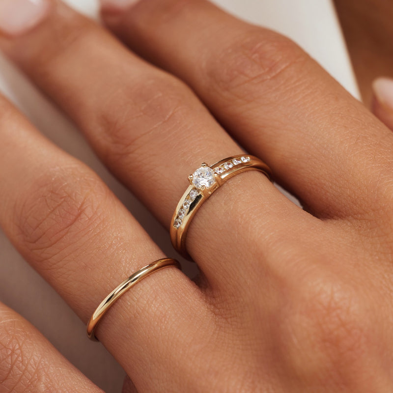 Isabel Bernard Le Marais Estee 14 Karat | Gold Ring IB330069-50-zoom-