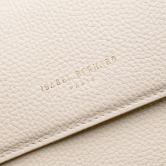 Isabel Bernard Femme Forte Heline Crème Leather Handbag IB21027