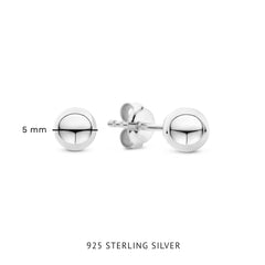 Parte Di Me Bibbiena Poppi Casentino 925 Sterling Silver Ear Studs PDM36165
