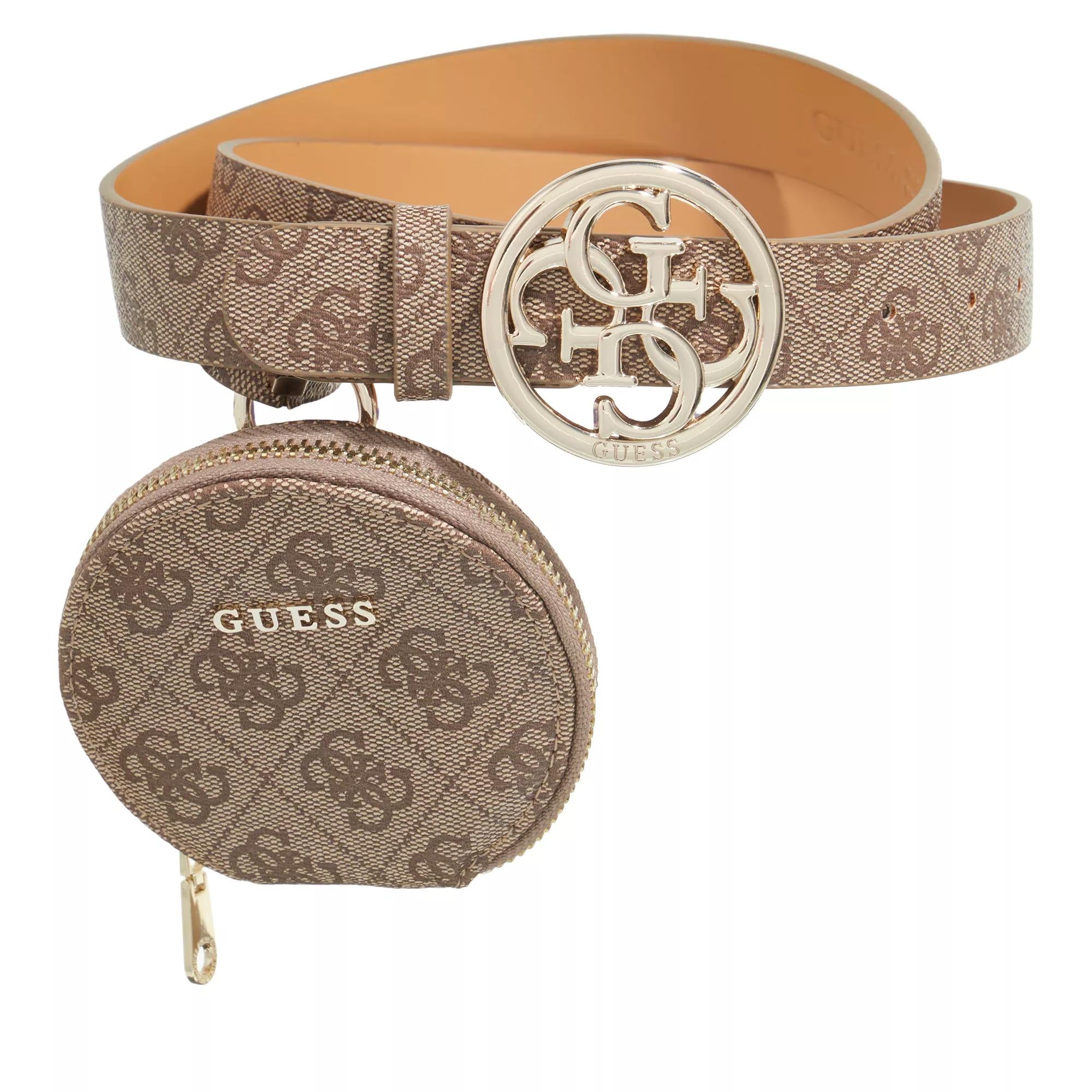 Guess Brown Thin Belt 2001-A0243544_ONE