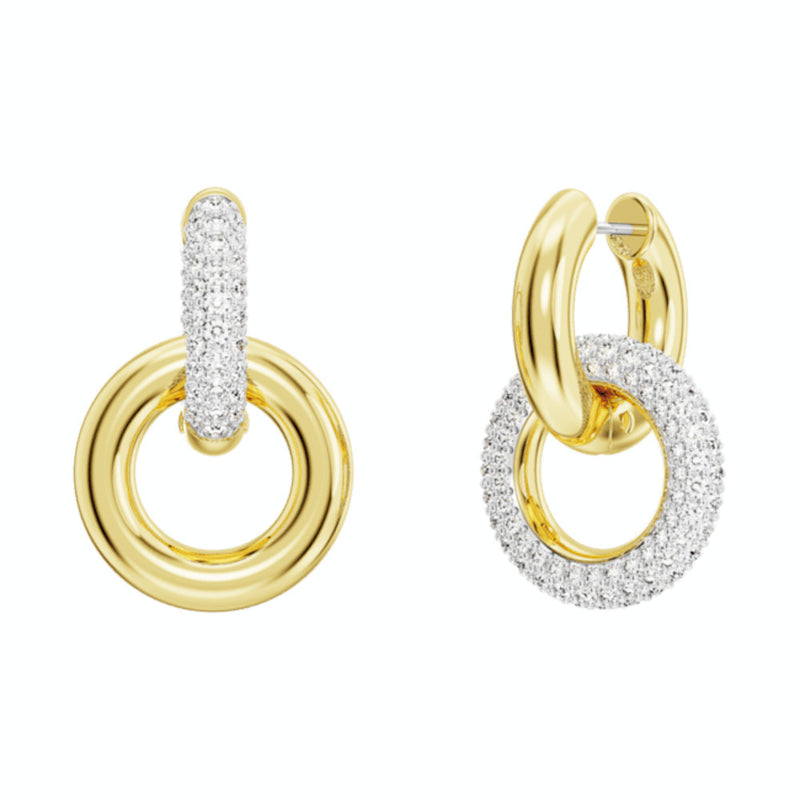 Swarovski Dextera Goldfarbene Ohrringe 5668818-zoom-