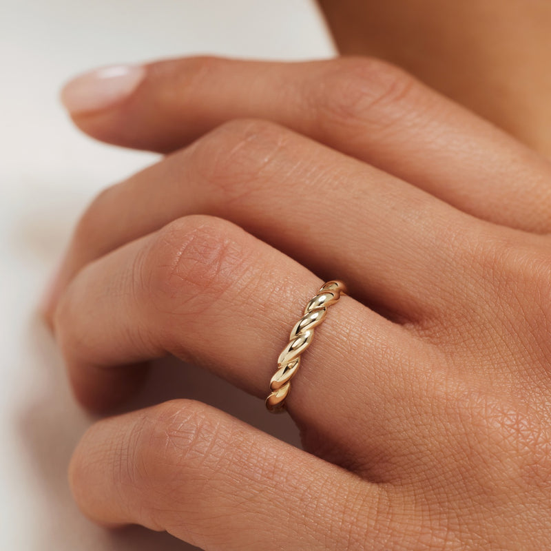 Isabel Bernard Rivoli Laurance 14 Karat | Gold Ring IB330098-48-zoom-