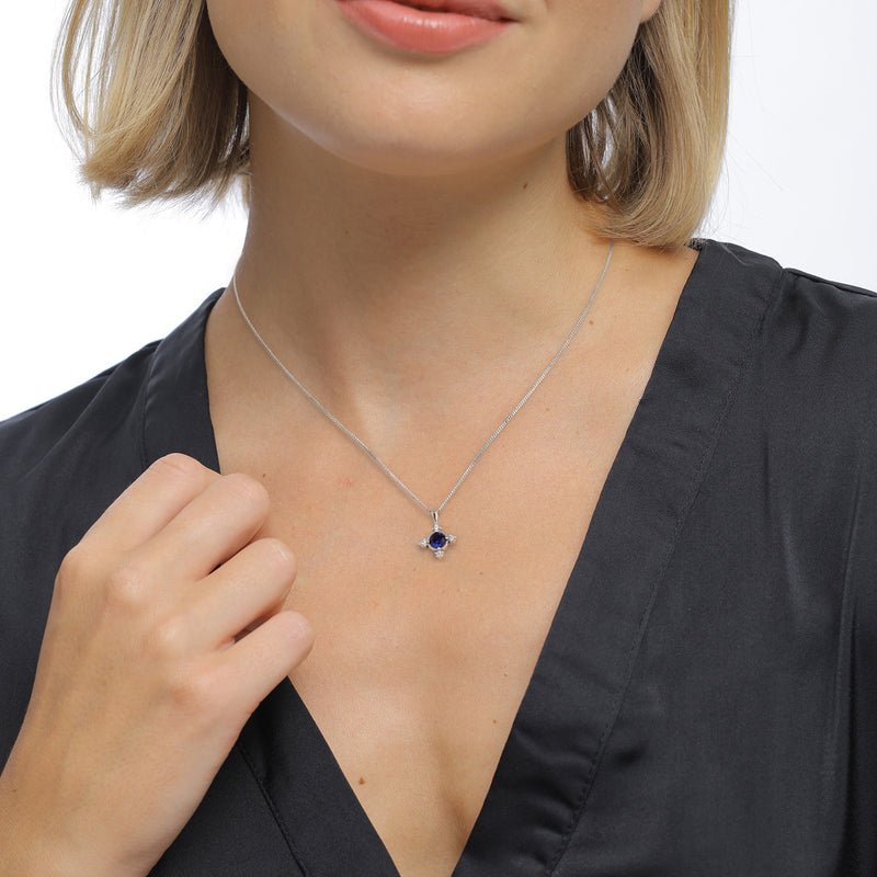 Elli 925 Sterling Silver Necklace with Diamond (0.06 ct) 2004-BF-0008266-001-zoom-