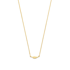 Isabel Bernard Monceau Giselle 14 Carat Golden Necklace IB340102
