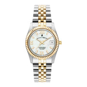 Jacques du Manoir Inspiration Prestige damen Uhr Gold/Silber JWL01303