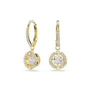 Swarovski Una Sparkling DC Goldfarbene Ohrringe 5758095