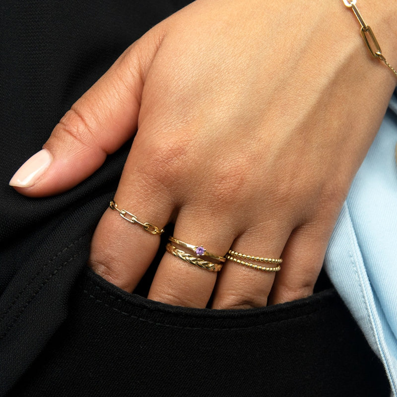 Jackie Gold damen Ring 585 Gold JKR22.212.52-zoom-