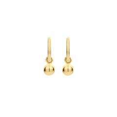 Blush 14 Carat Golden Earrings 9062YGO