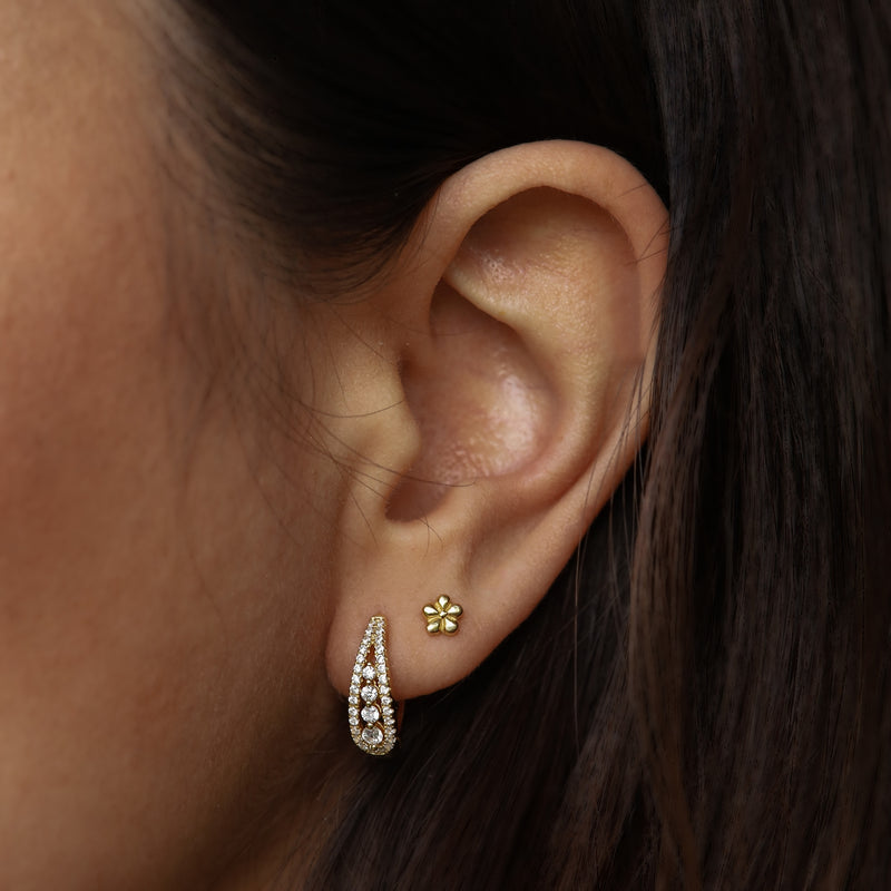 Karma 925 Sterling Silver Eliya Earparty EPV45GP-zoom-