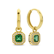Beloro Jewels Monte Napoleone damen Creolen 375 Gold BO360048